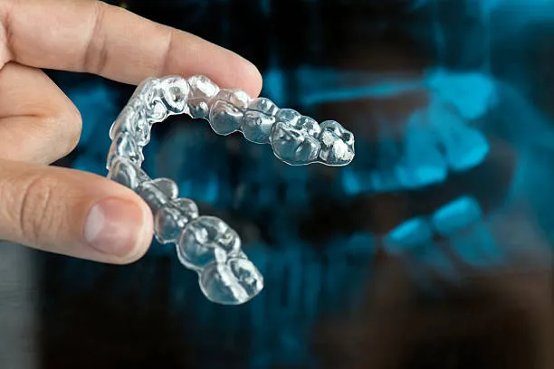 Dental X-Ray and mouth guard. インビザライン