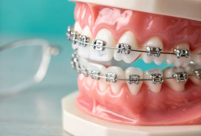 ワイヤー矯正のイメージ