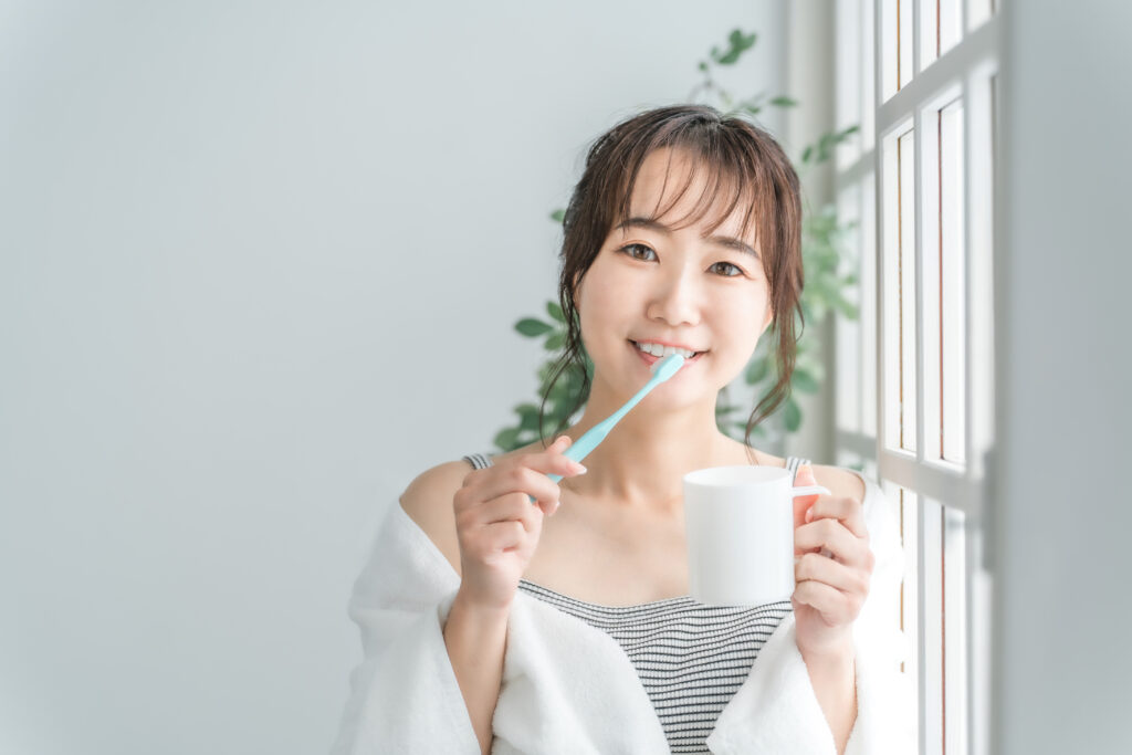 フッ素塗布でエナメル質を強化